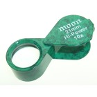 Loupe 21mm oval Green 10x