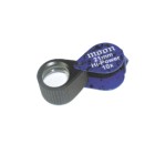 Loupe 21mm oval Blue with rubber 10x 